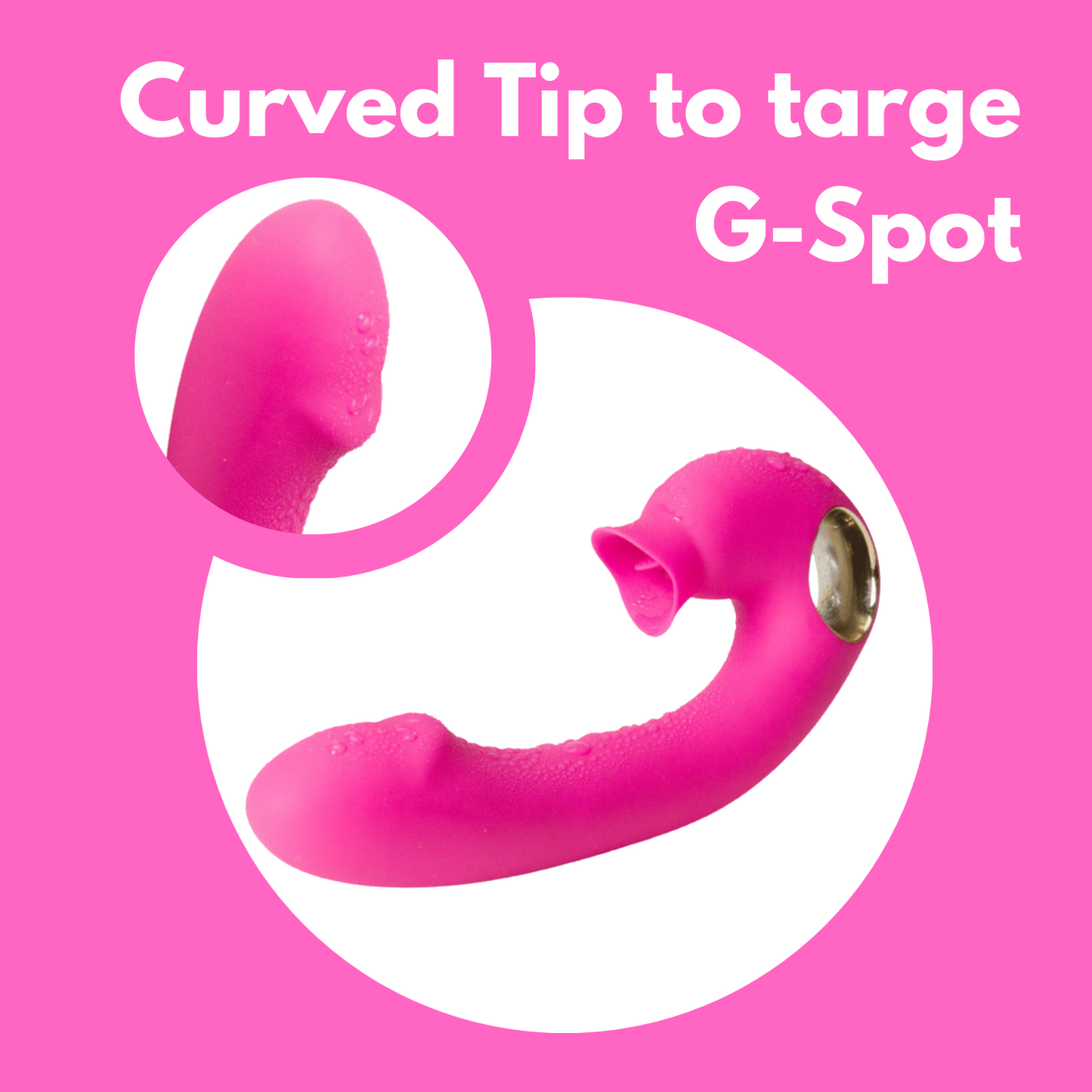 G-Spot and Clitoral Licking Stimulator - Sexy Bee UK