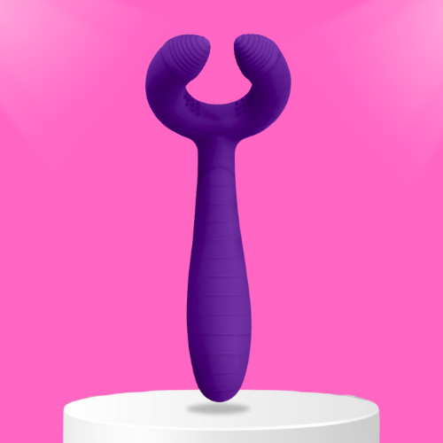 Double Joy Double Ended Vibrator for Vaginal, Anal and Penile Play Double Joy Double Ended Vibrator for Vaginal, Anal and Penile Play
