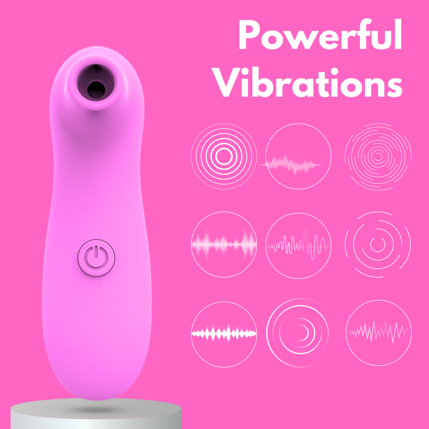 French Kiss Suction Clitoral Stimulator - Sexy Bee UK