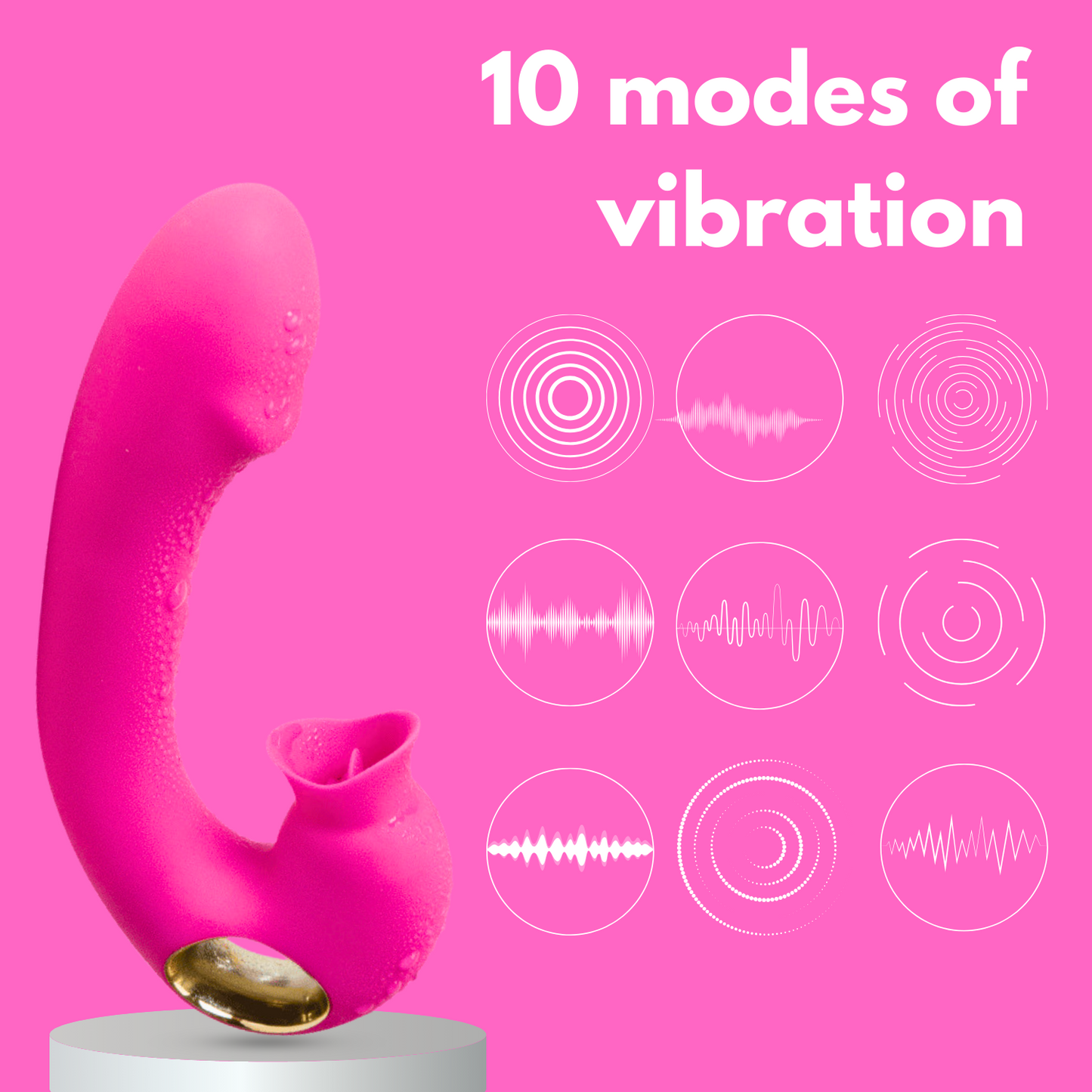 G-Spot and Clitoral Licking Stimulator - Sexy Bee UK