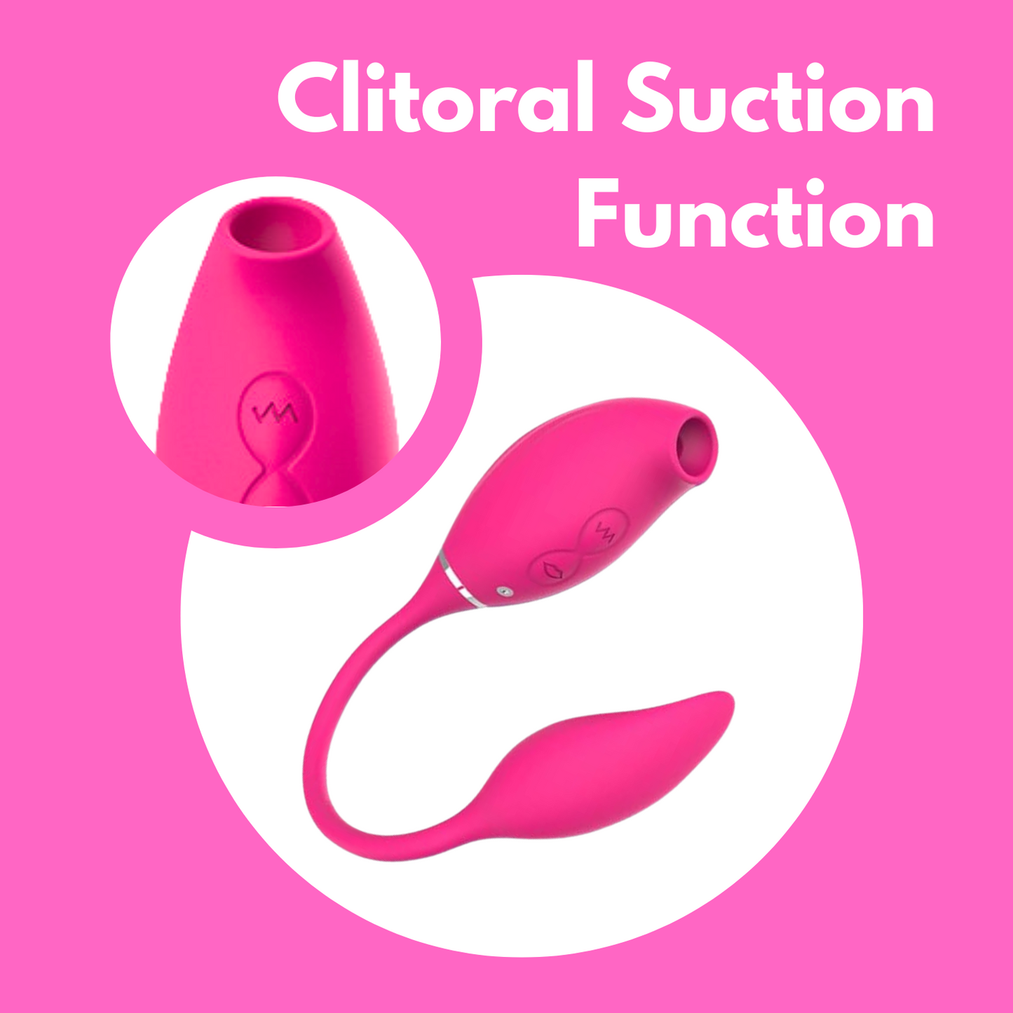 Clitoral Sucker and G-Spot Vibrator - Sexy Bee UK