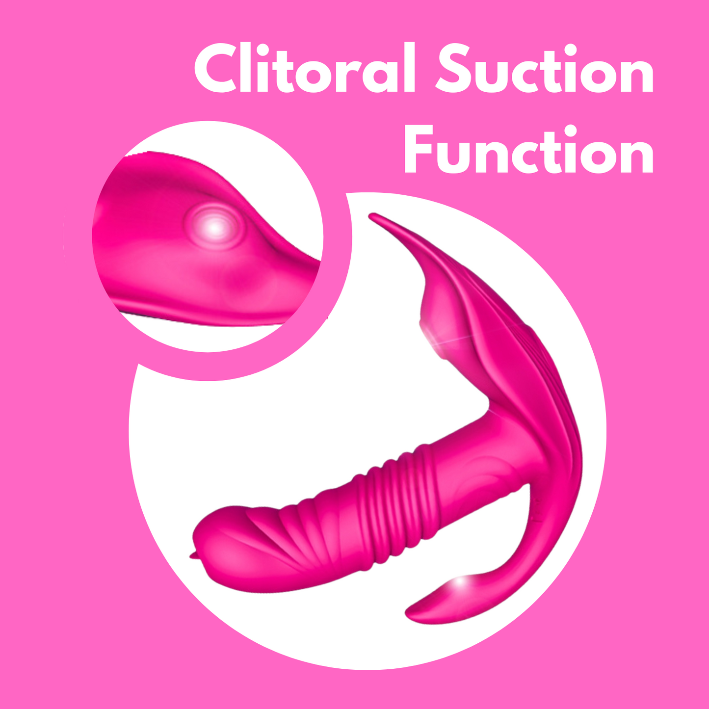 Wearable Triple Vibrator - G-Spot, Anal and Clitoral - Sexy Bee UK
