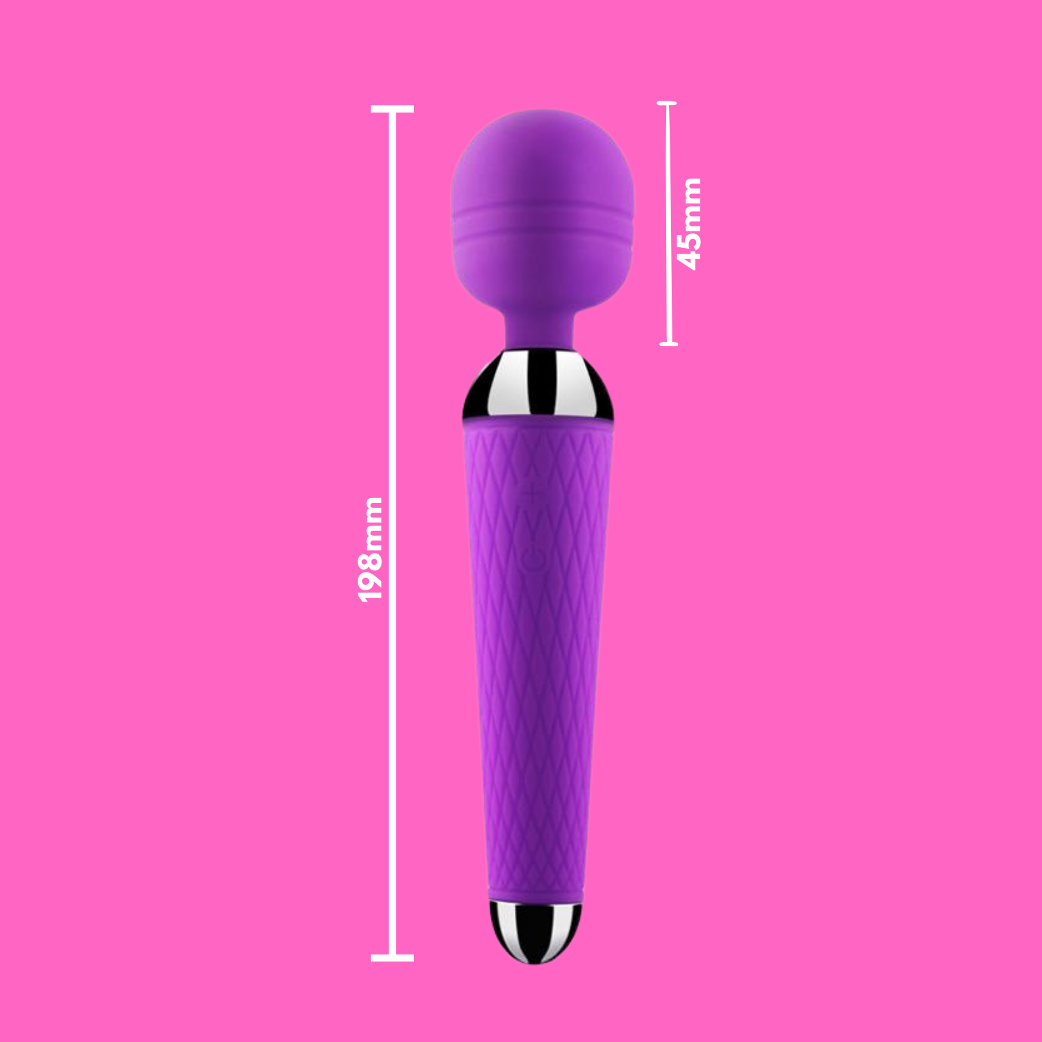 Powerful Rechargeable Wand Vibrator - Sexy Bee UK