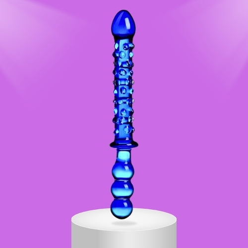 The Blues Brothers Double Ended Glass Dildo