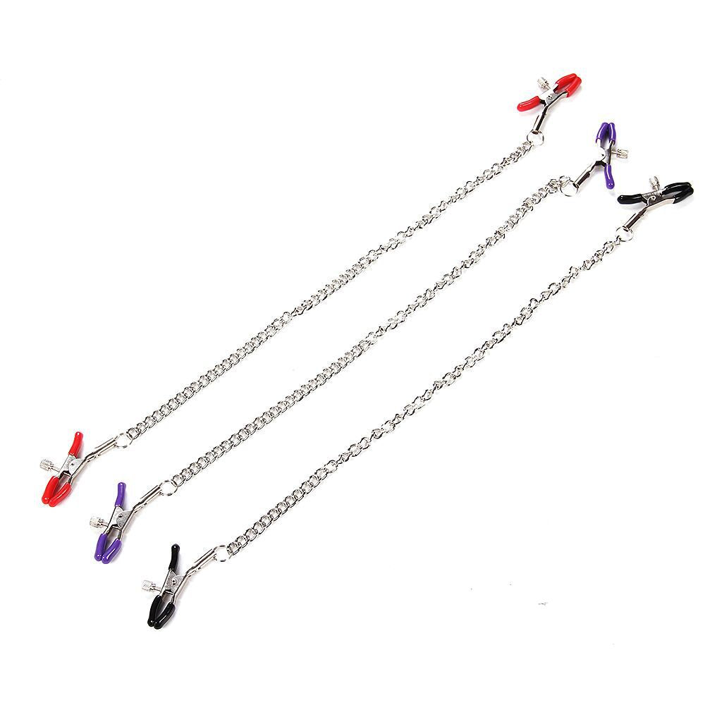 Chained Nipple Clamps - Sexy Bee UK