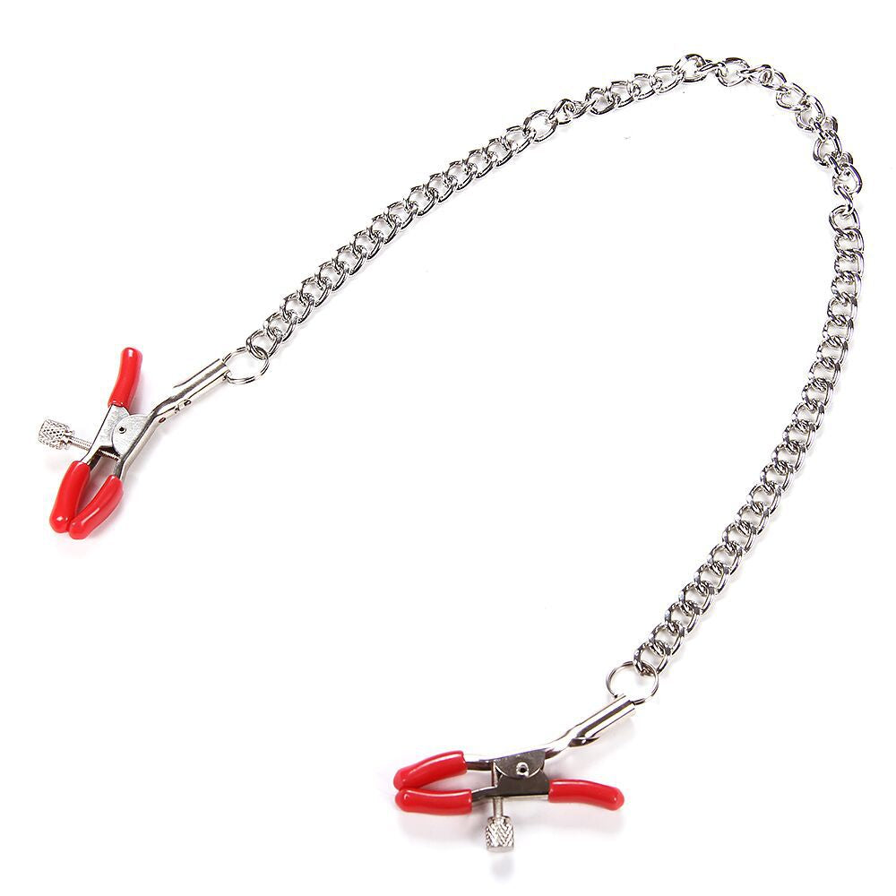 Chained Nipple Clamps - Sexy Bee UK