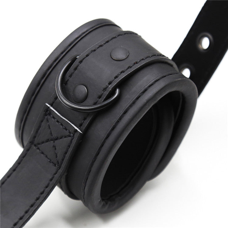 BDSM Wrist Restraint Handcuffs with Handle - Sexy Bee UK