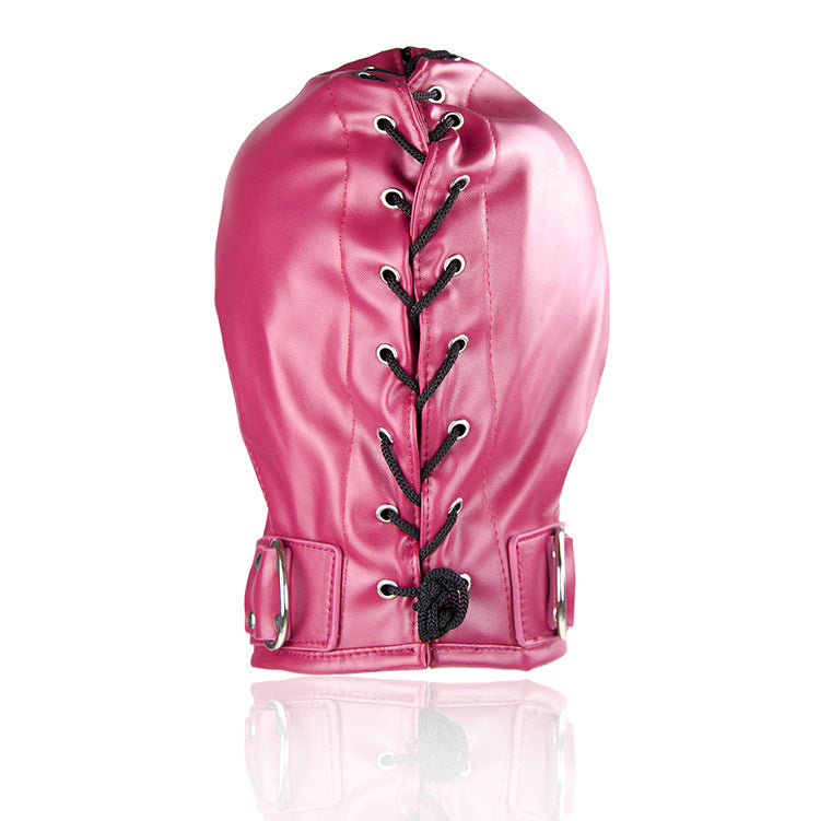 Three Zip Fetish Gimp Mask with Eye and Mouth Holes - Sexy Bee UK