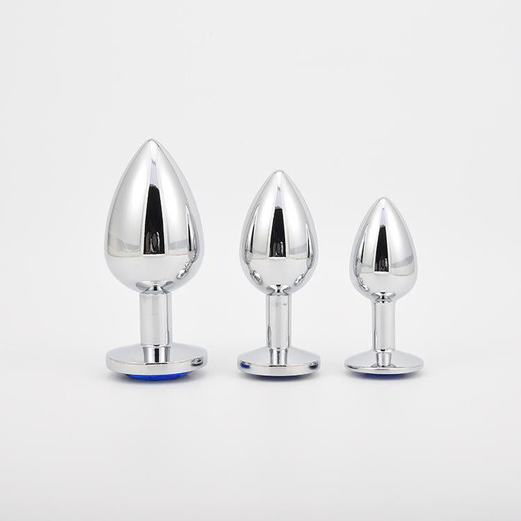 Jewelled Butt Plugs (3 Piece) - Sexy Bee UK