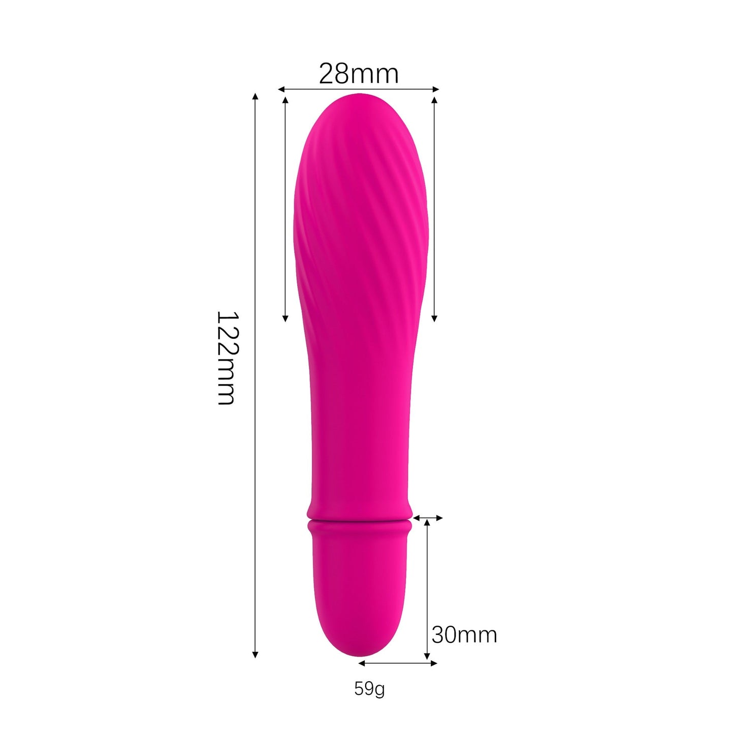 Discreet Silicone Bullet Vibe - Sexy Bee UK