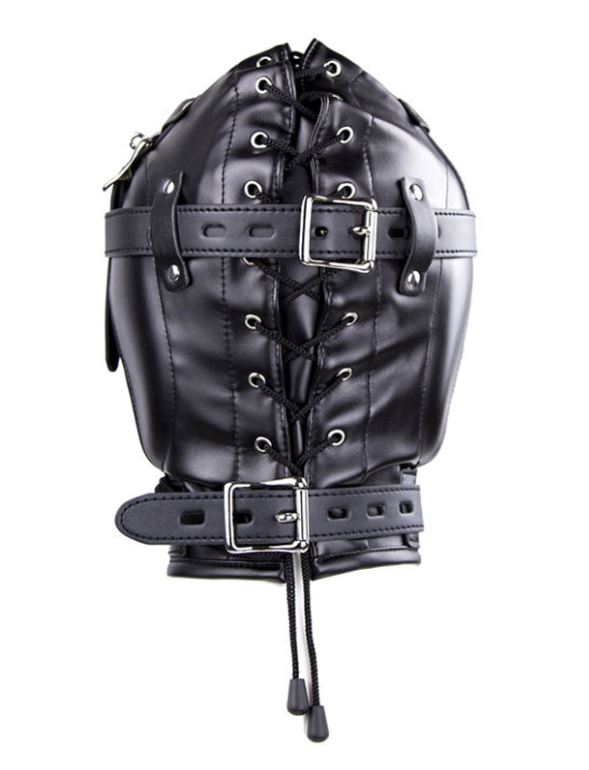 The Sink Plug BDSM/Fetish Mask with Mouth Plug - Sexy Bee UK