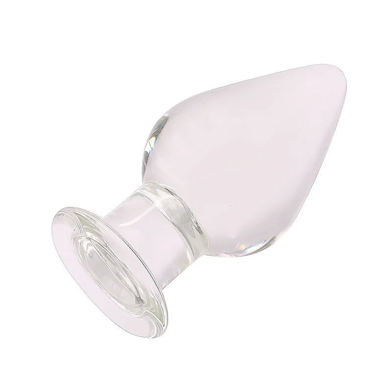 The Fern Glass Butt Plug - Sexy Bee UK