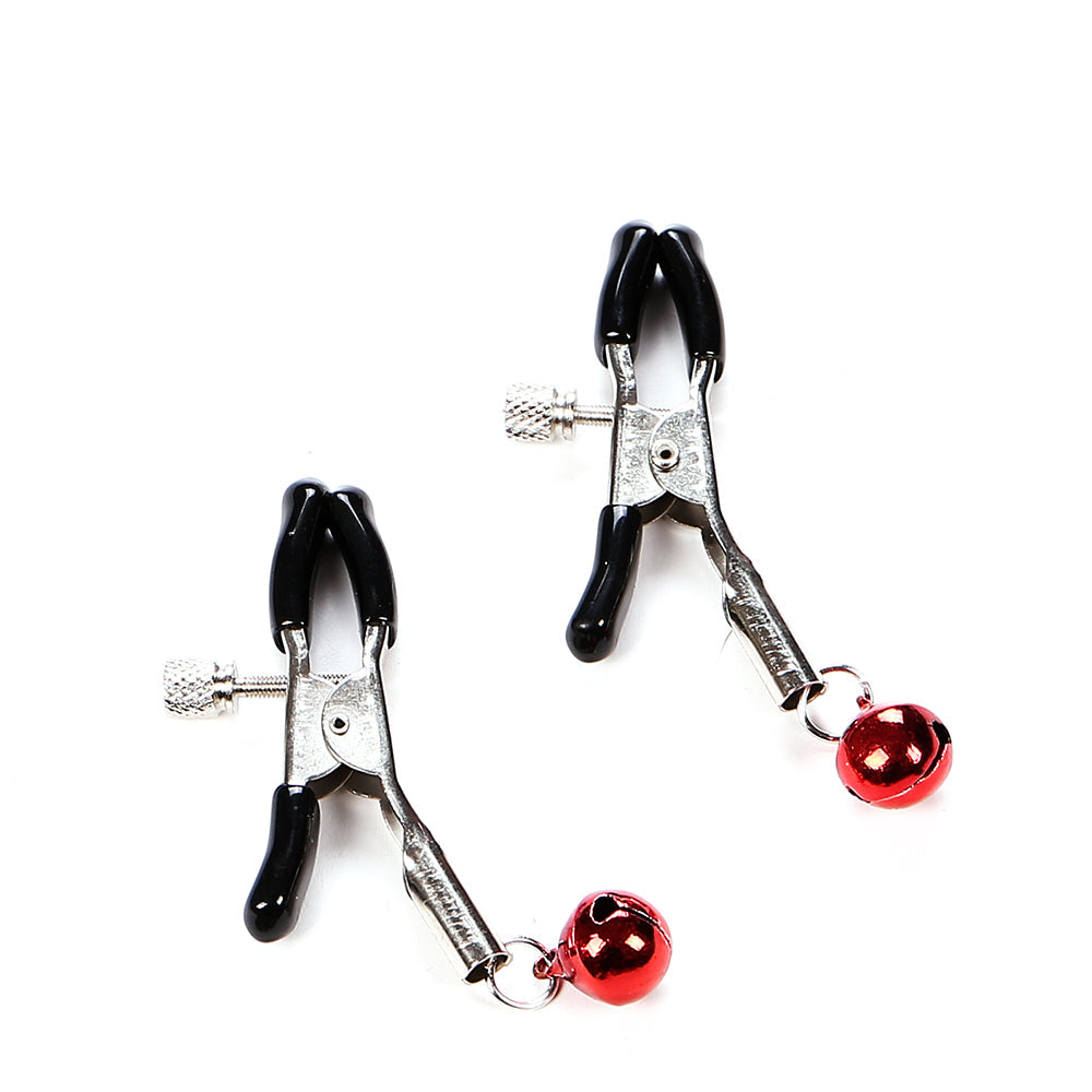 Nipple Clamps with Bell Adornments - Sexy Bee UK