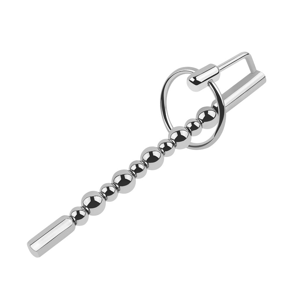 Stainless Steel Glans Ring Penis Plug - Sexy Bee UK