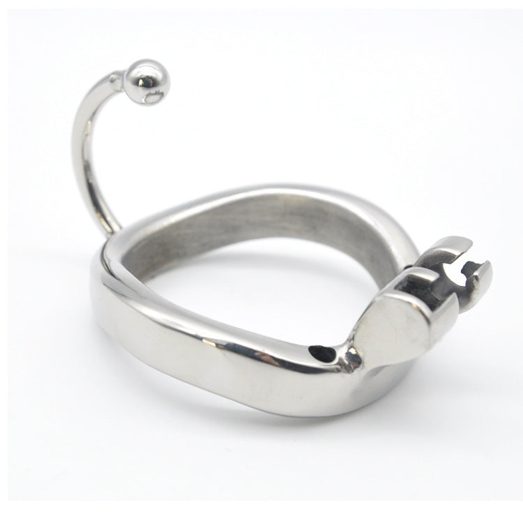 Stainless Steel Ball Dividing Spiked Chastity Cage - Sexy Bee UK