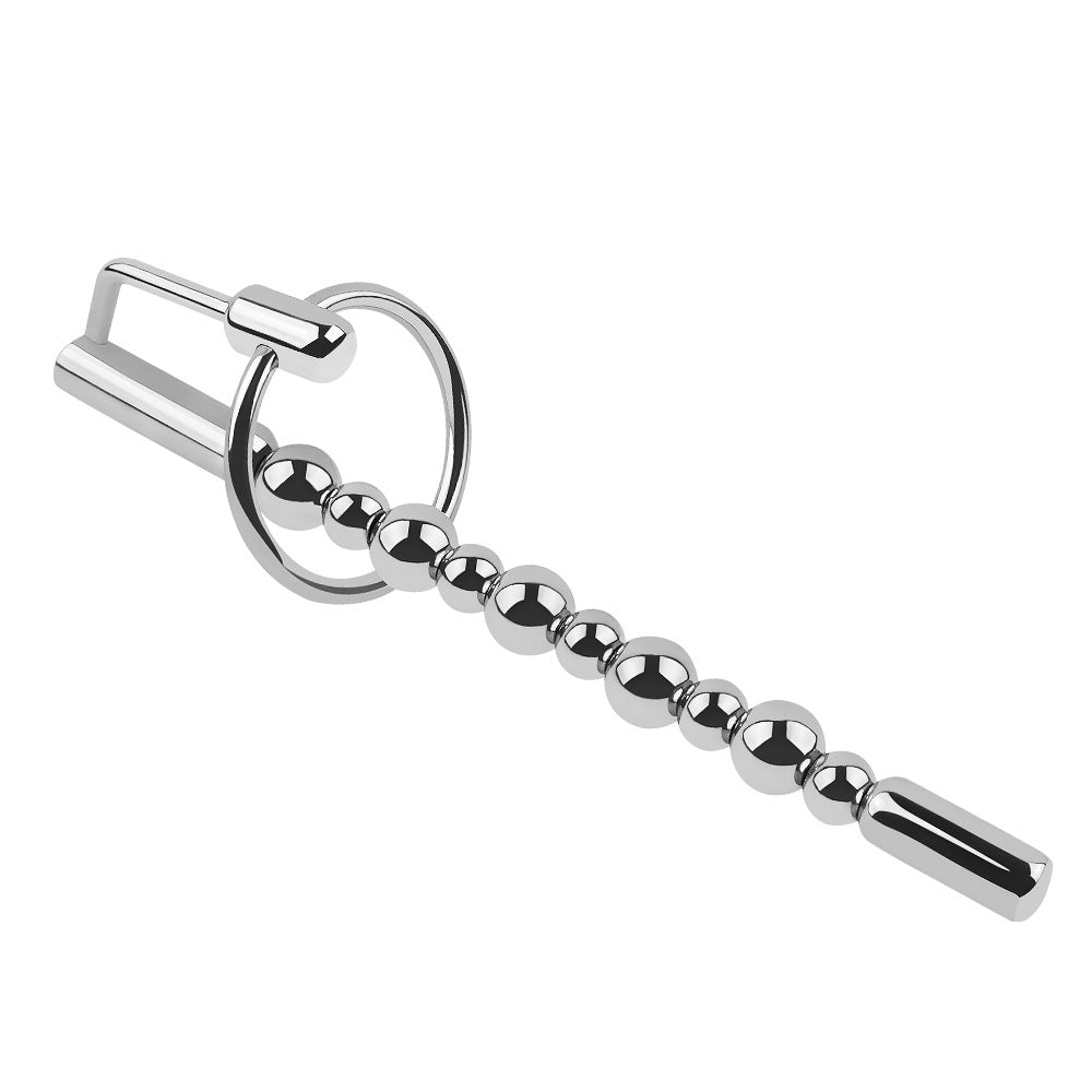 Stainless Steel Glans Ring Penis Plug - Sexy Bee UK