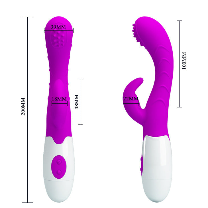Bounce Purple Rechargeable G-Spot Rabbit Vibe - Sexy Bee UK