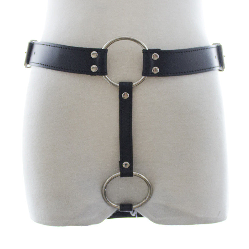 Adjustable Butt Plug Harness and Chastity Belt - Sexy Bee UK