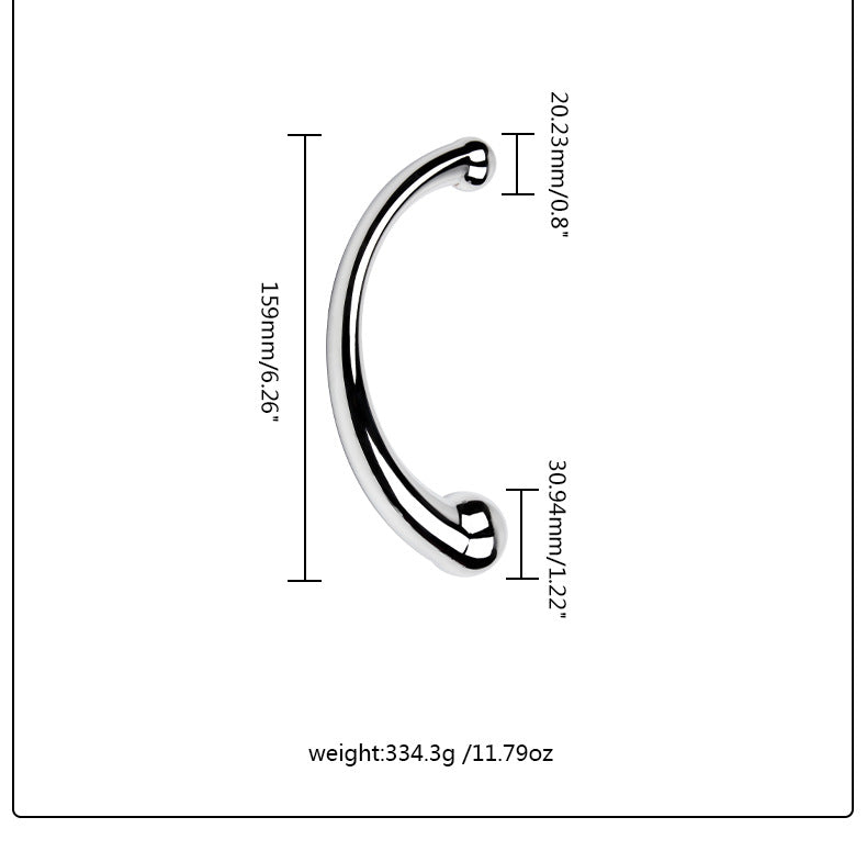 Deluxe Double Ended Stainless Steel Anal Hook - Sexy Bee UK