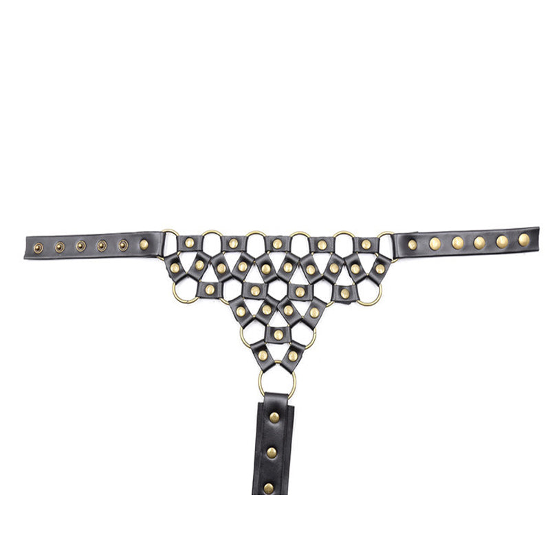 Gold Hardwear Neck Collar - Sexy Bee UK