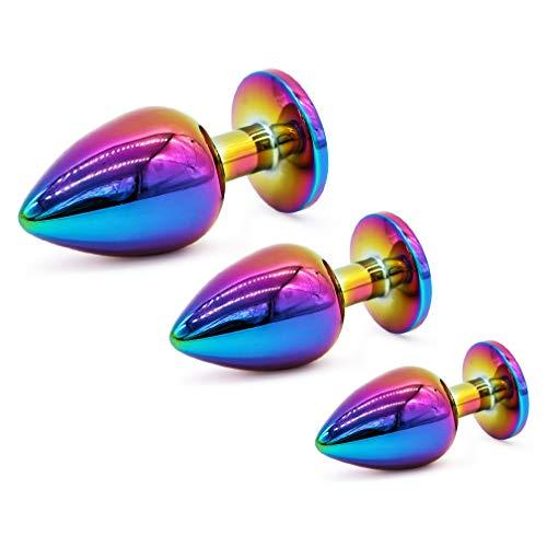Jewelled Butt Plugs (3 Piece) - Sexy Bee UK