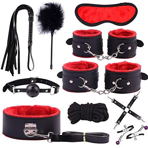 10 Piece BDSM Bondage Kit - Sexy Bee UK