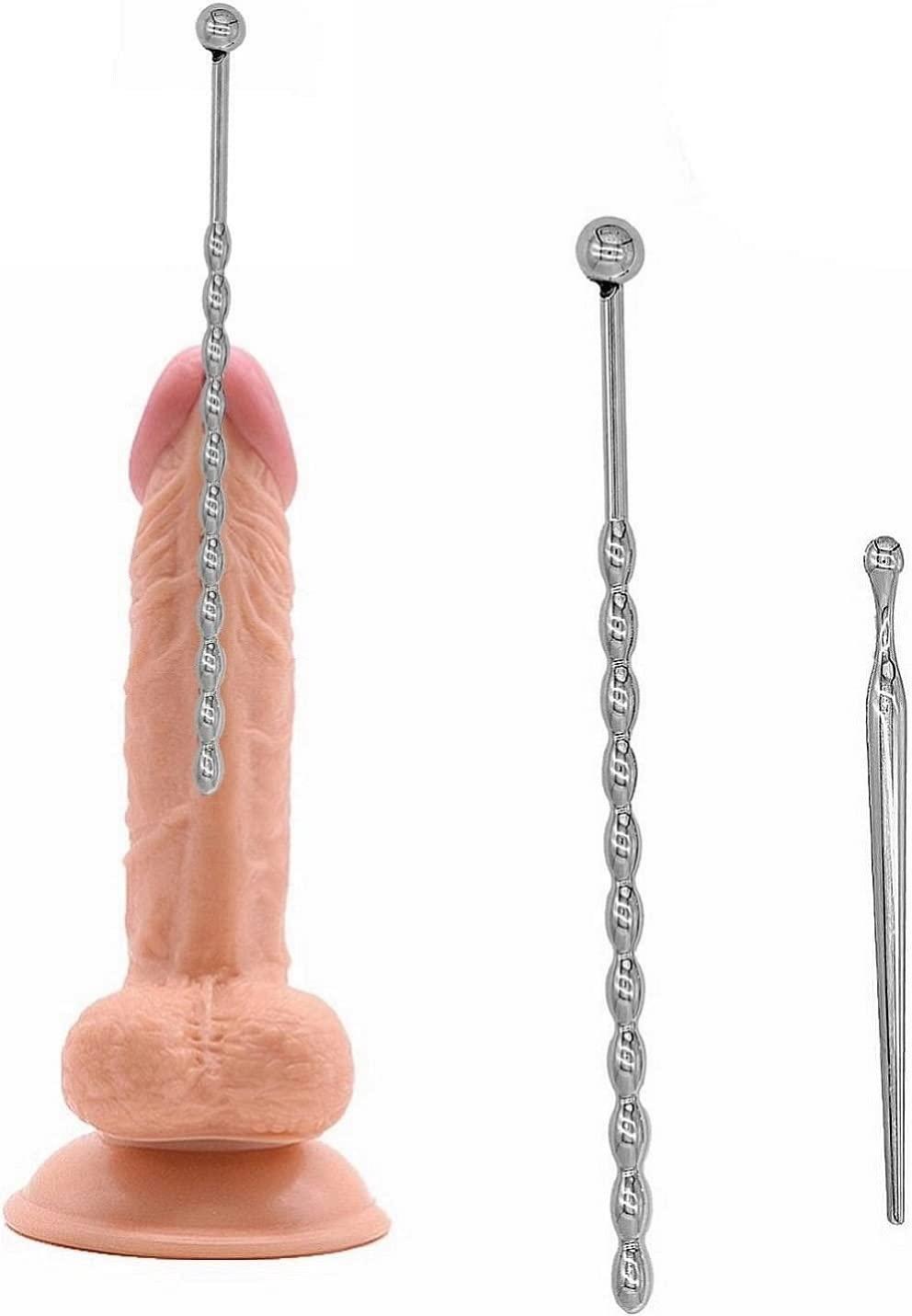 Stainless Steel Urethral Dilators (2 Piece) - Sexy Bee UK