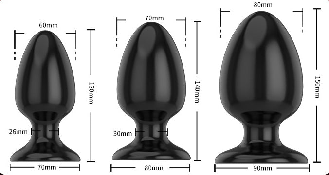 The Lumberjack Butt Plug Set (3 Piece) - Sexy Bee UK