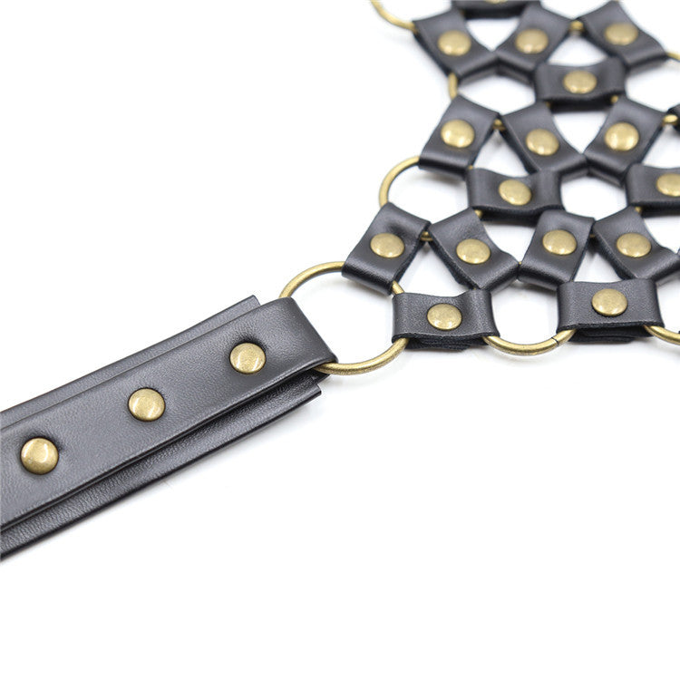 Gold Hardwear Neck Collar - Sexy Bee UK