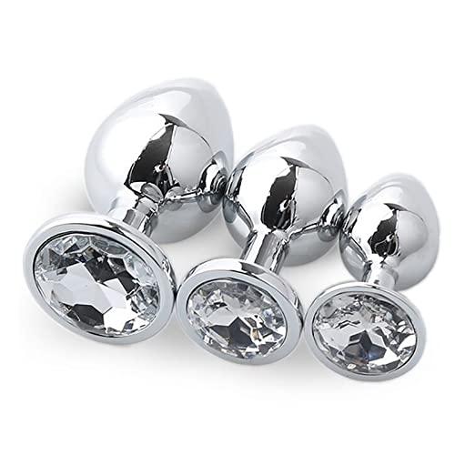 Jewelled Butt Plugs (3 Piece) - Sexy Bee UK