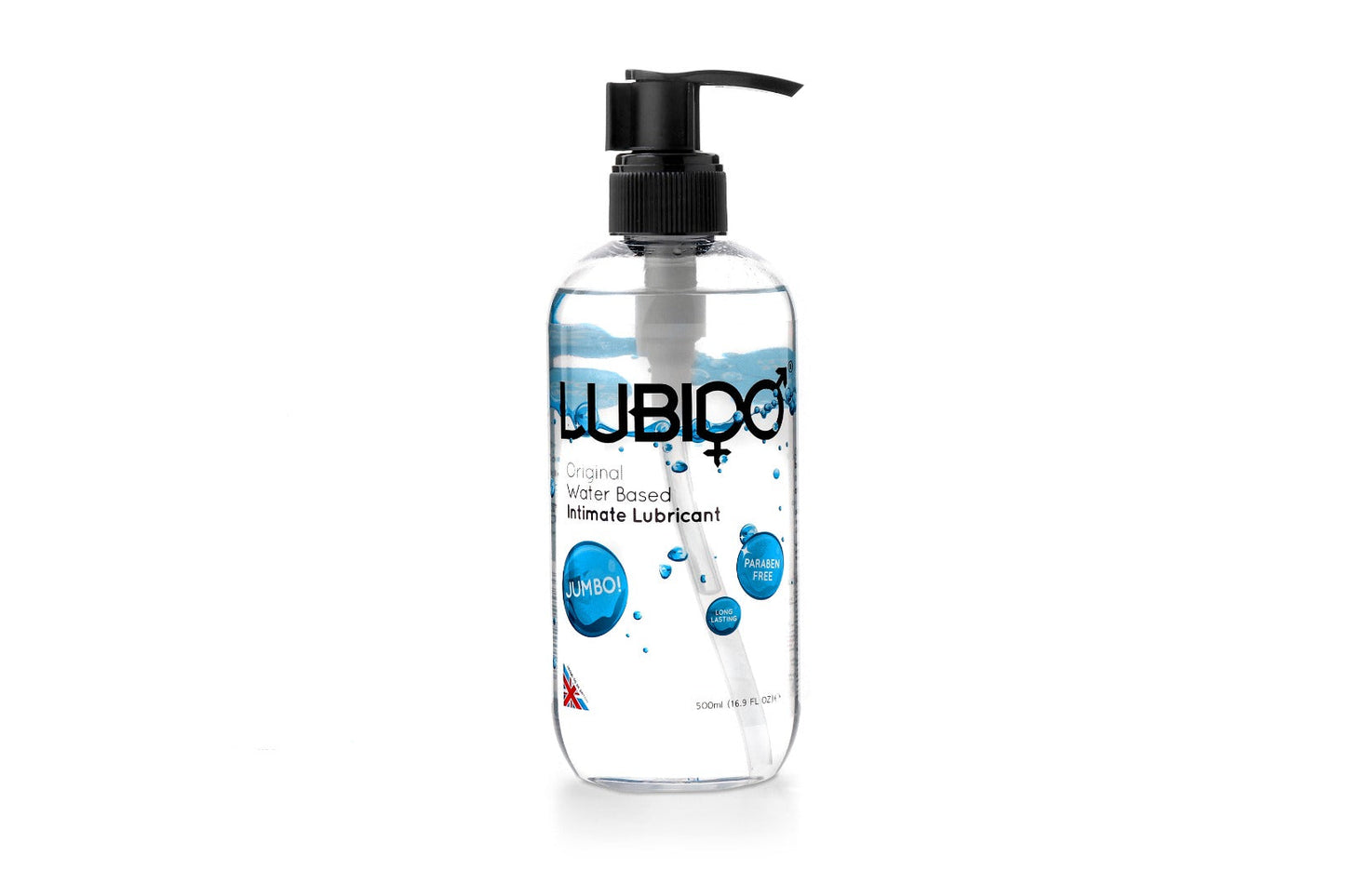Lubido Original Water Based Paraben Free Intimate Gel Lube - 500ml - Sexy Bee UK