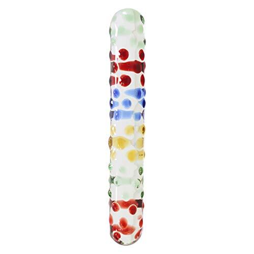 Glacier Rainbow Textured Dildo - Sexy Bee UK