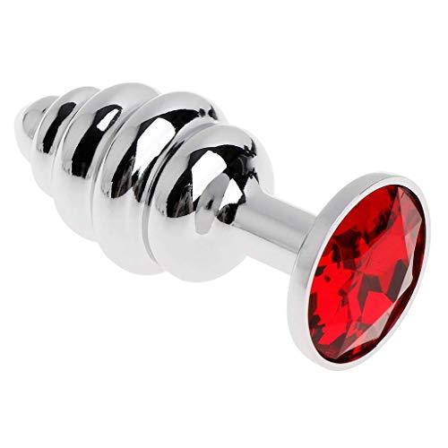'Wavy' Stainless Steel Butt Plug Set (3 Piece) - Sexy Bee UK