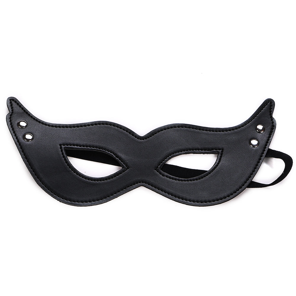 Pretty Pussy Faux Leather Cat Mask - Sexy Bee UK