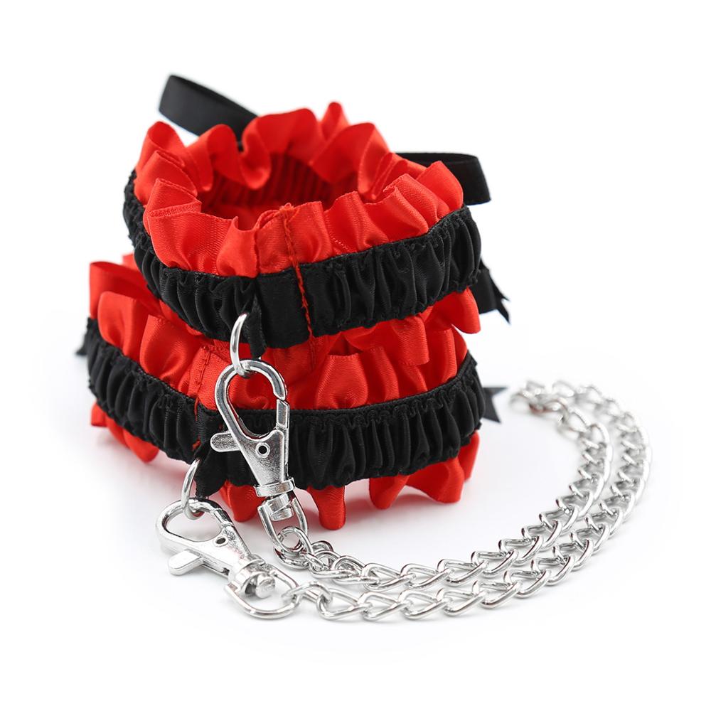 Garter Style Hand and Ankle Cuffs - Sexy Bee UK