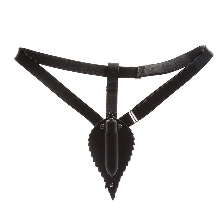 Silicone and Nylon Adjustable Vibrating Chastity Belt - Sexy Bee UK