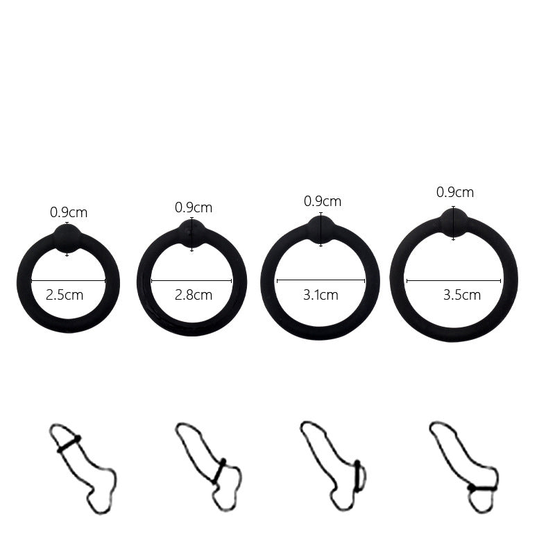 Adjustable Stamina Enhancing 7 Piece Set with Cock Rings - Sexy Bee UK