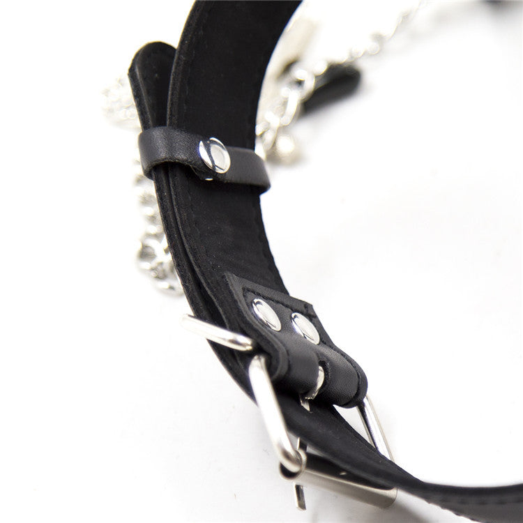 Chained Collar to Nipple Clamp - Sexy Bee UK