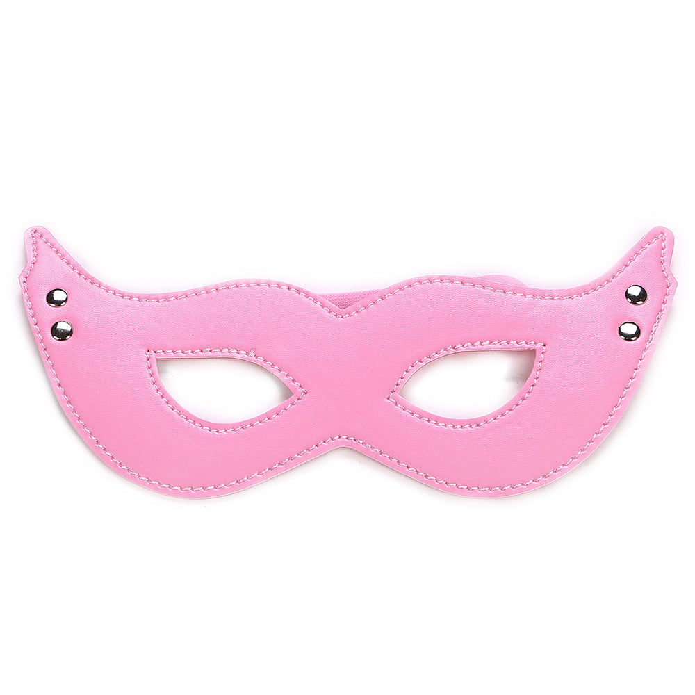 Pretty Pussy Faux Leather Cat Mask - Sexy Bee UK