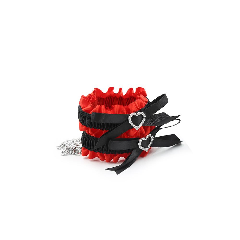 Garter Style Hand and Ankle Cuffs - Sexy Bee UK