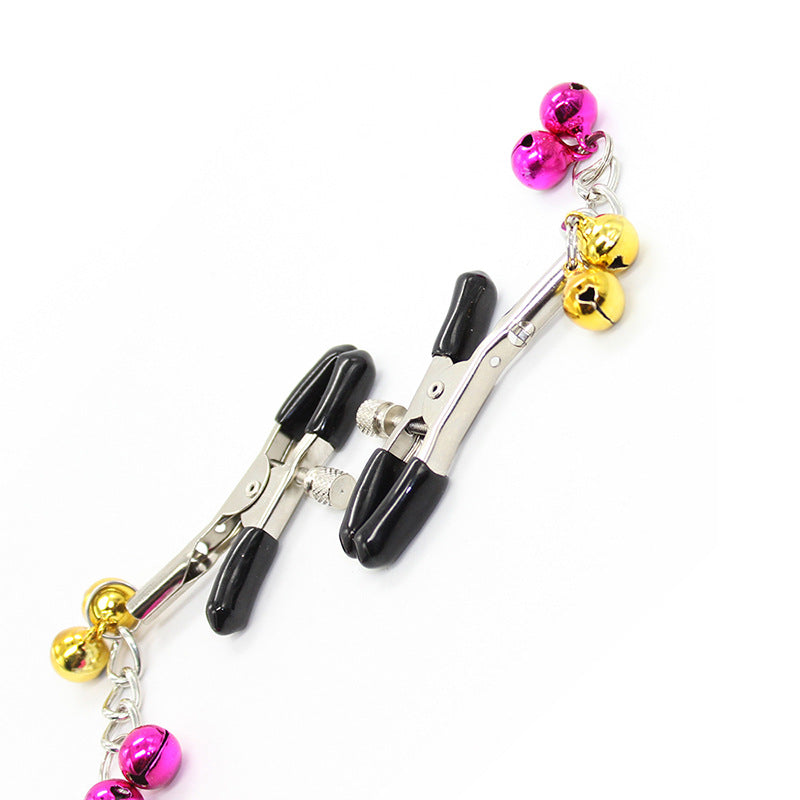 Stainless Steel Nipple Clips with Bells - Sexy Bee UK