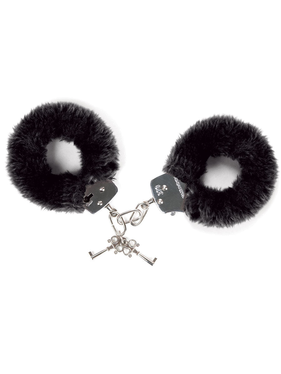 Fluffy Locking Handcuffs - Sexy Bee UK