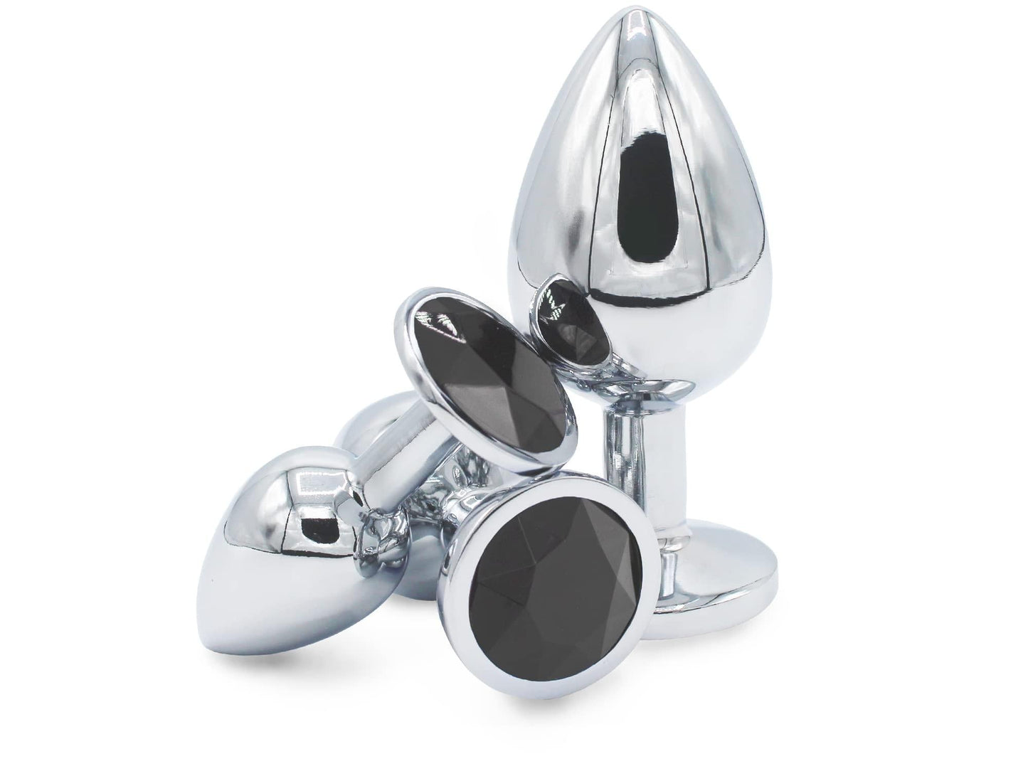 Jewelled Butt Plugs (3 Piece) - Sexy Bee UK