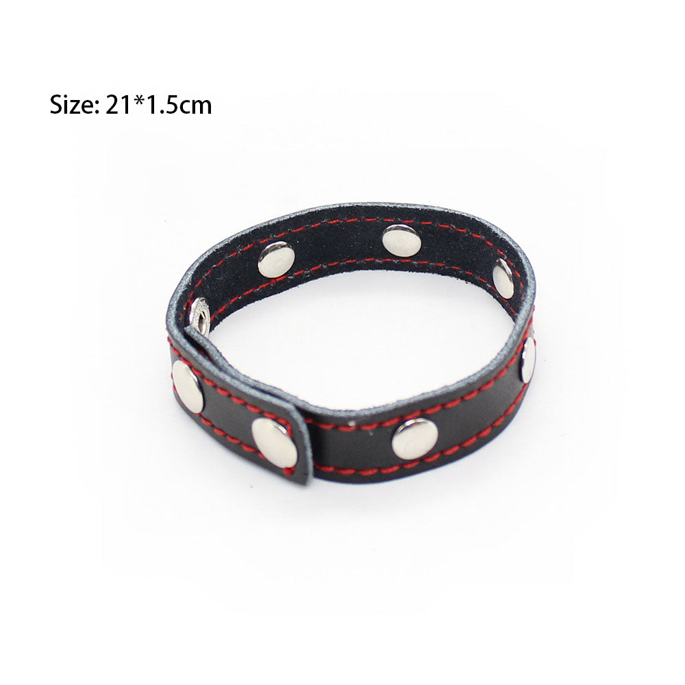 Basic Leather Cock Ring - Sexy Bee UK