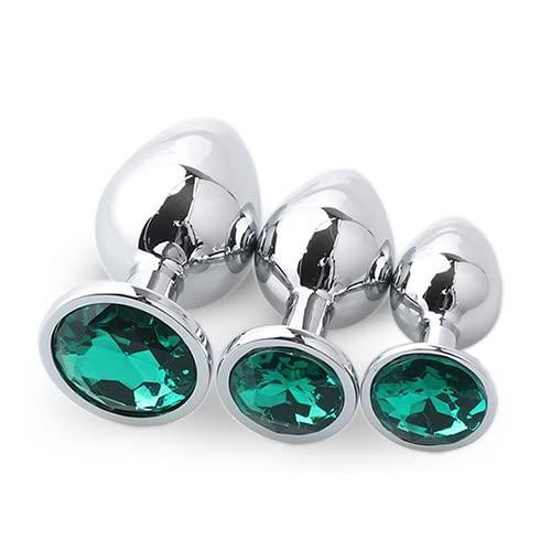Jewelled Butt Plugs (3 Piece) - Sexy Bee UK