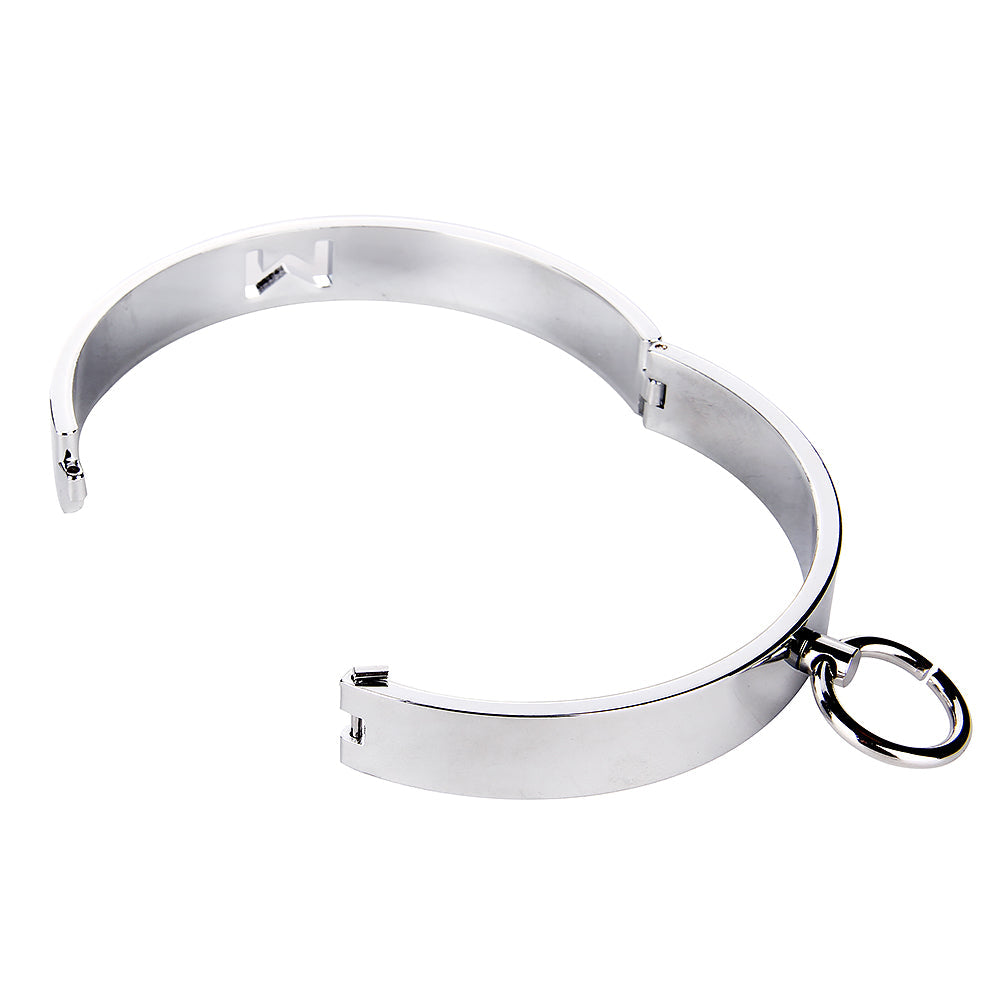 Heavy Duty Stainless Steel Bondage Collar - Sexy Bee UK