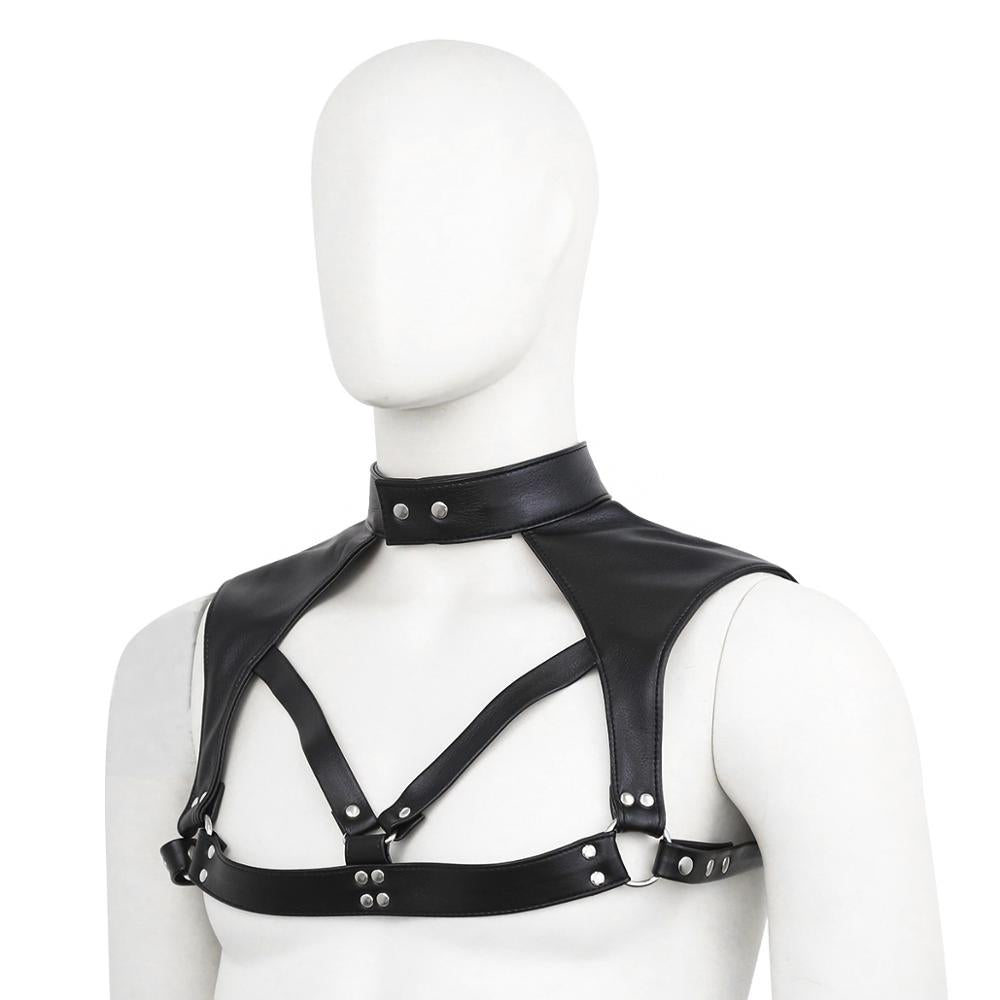 Gothic Style Chest Harness - Sexy Bee UK