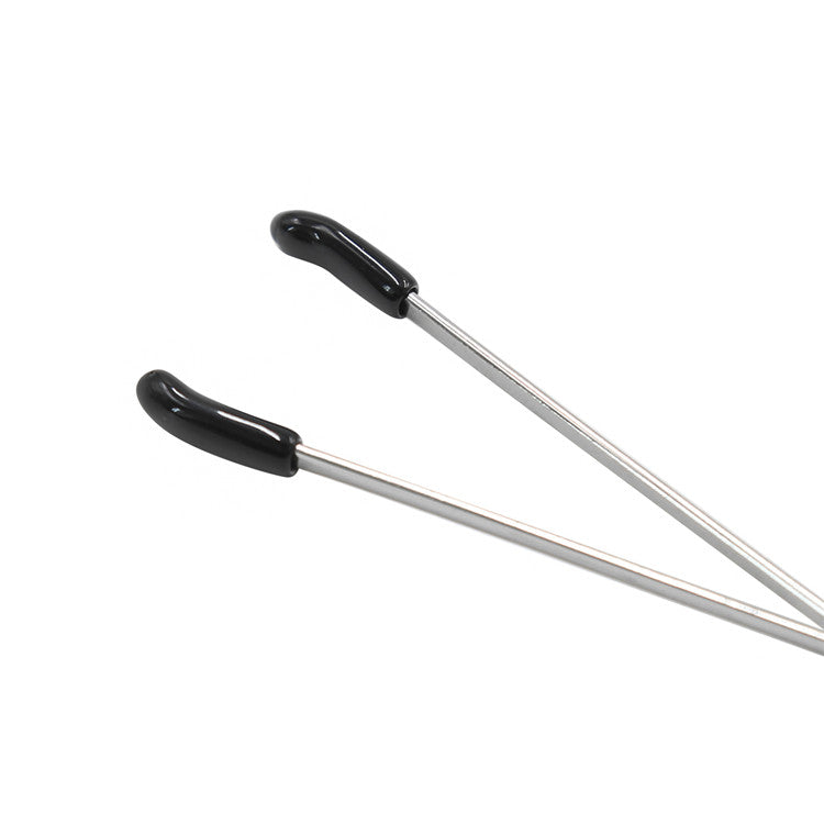 Grip Style Nipple Clamps with a Silver Ring Detail - Sexy Bee UK