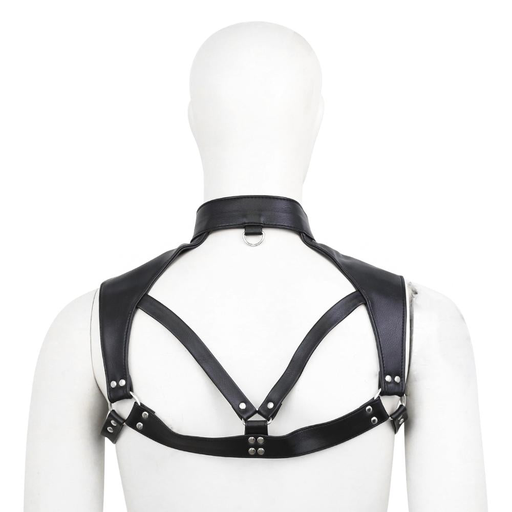 Gothic Style Chest Harness - Sexy Bee UK