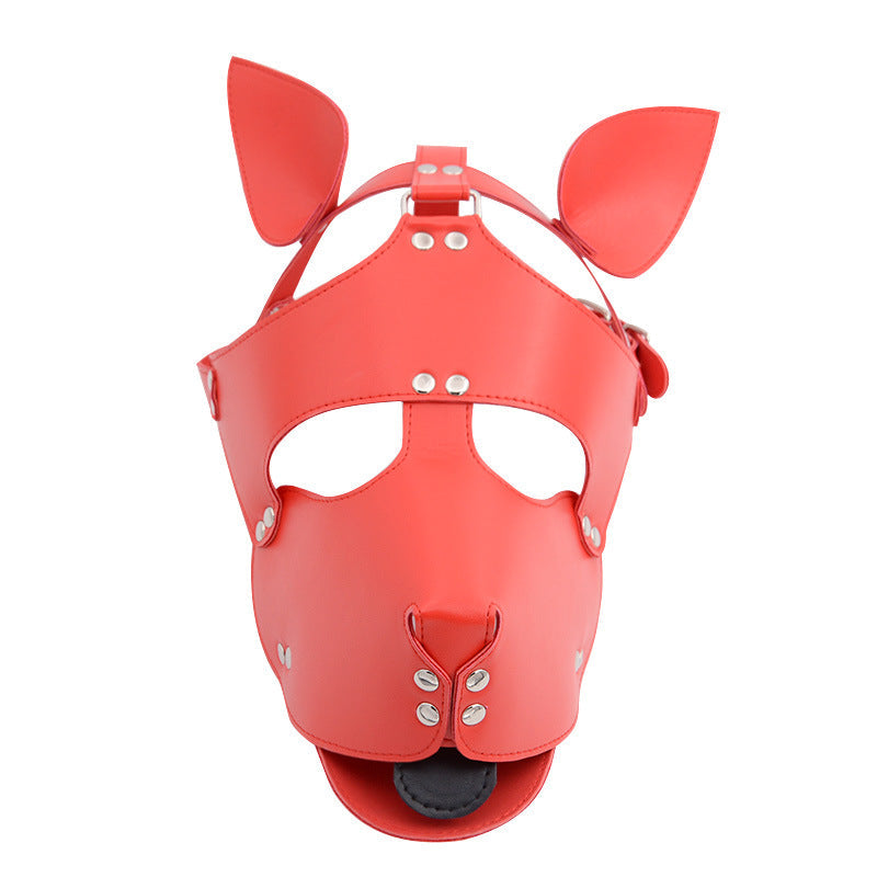 The Red Dog BDSM/Fetish Mask - Sexy Bee UK